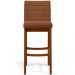 Kit 05 Banquetas Alta Para Cozinha Sala De Jantar Fixa Mila L02 Bouclê Terracota - Lyam Decor