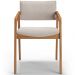 Kit 05 Cadeiras Para Sala de Jantar Estar Living Giorgia L02 Bouclê Creme - Lyam Decor