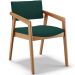 Kit 05 Cadeiras Para Sala de Jantar Estar Living Giorgia L02 Bouclê Verde - Lyam Decor
