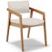 Kit 05 Cadeiras Para Sala de Jantar Estar Living Giorgia L02 Linho Cru - Lyam Decor