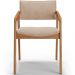 Kit 05 Cadeiras Para Sala de Jantar Estar Living Giorgia L02 Suede Bege - Lyam Decor