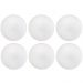 Kit 06 Assentos Redondo Banqueta Cadeira Estofados Poltronas H02 Corino Branco 39 cm - Lyam Decor