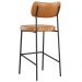 Kit 06 Banquetas Alta Bar Cozinha Sala De Jantar Preto Elira L02 Couríssimo Whisky - Lyam Decor