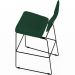 Kit 06 Banquetas Para Cozinha Sala De Jantar Base Em Aço Allana L02 Suede Verde Musgo - Lyam Decor