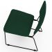 Kit 06 Cadeiras Decorativas Para Sala De Jantar Allana L02 Suede Verde Musgo - Lyam Decor