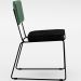 Kit 06 Cadeiras Decorativas Sala Jantar Allana L02 Facto Verde Musgo Couríssimo Preto - Lyam Decor