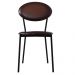 Kit 06 Cadeiras Estofada Para Sala de Jantar Azuri Preto C01 Courino Café - Lyam Decor
