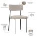 Kit 06 Cadeiras Estofadas Para Sala De Jantar Melina L02 Linho Cru - Lyam Decor