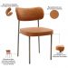 Kit 06 Cadeiras Para Sala De Jantar Melina Base Arena L02 Couríssimo Canela - Lyam Decor