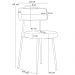 Kit 08 Cadeiras Decorativas Estofada Para Sala De Jantar Barcelona L02 Linho Bege - Lyam Decor