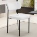 Kit 08 Cadeiras Decorativas Para Sala De Jantar Melina L02 Facto Branco - Lyam Decor