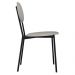 Kit 08 Cadeiras Estofada Para Sala de Jantar Azuri Preto C01 Courino Off White - Lyam Decor