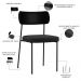 Kit 08 Cadeiras Para Sala De Jantar Melina L02 Couríssimo Preto Linho Chumbo - Lyam Decor