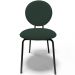 Kit 08 Cadeiras Para Sala de Jantar Cozinha Évora L02 Suede Verde Musgo - Lyam