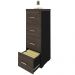 Kit 2 Armários Multiuso Office Para Arquivo 4 Gavetas Atria Executiva A02 Charuto Preto - Lyam Decor