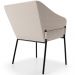 Kit 2 Cadeiras Para Sala de Jantar Estar Living Olívia L02 Bouclê Creme - Lyam Decor