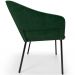 Kit 2 Cadeiras Para Sala de Jantar Estar Living Olívia L02 Couríssimo Verde - Lyam Decor
