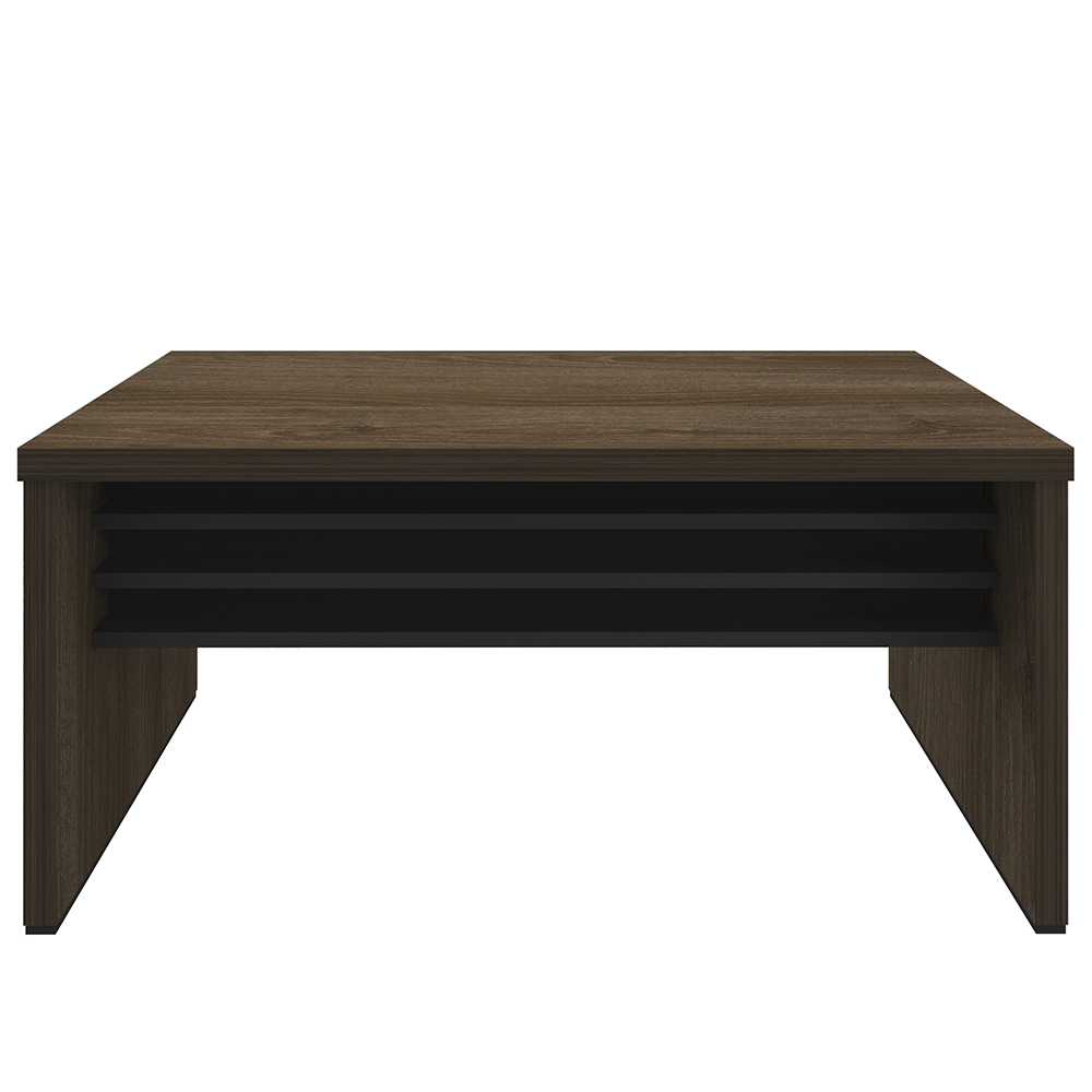 Kit 2 Mesas Para Escritório E Home Office Atria Executiva 158 Cm A02 Charuto Preto - Lyam Decor