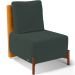 Kit 2 Poltronas Decorativa Sala Estar Living Hungria L02 Couríssimo Whisky Suede Verde Musgo - Lyam
