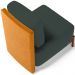 Kit 2 Poltronas Decorativa Sala Estar Living Hungria L02 Couríssimo Whisky Suede Verde Musgo - Lyam