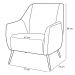 Kit 2 Poltronas Decorativas Para Sala Paloma Pés Palito New Bronze D02 Linho Bege C-129 - Lyam Decor