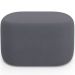 Kit 2 Puffs Decorativos Orgânico para Living Quarto 70cm Doha W01 Suede Cinza - Lyam Decor