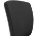 Kit 3 Cadeiras de Escritório Fixa Executiva Office Preto Slim Alta Flexi P03 Poliéster Preto - Lyam