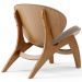 Kit 4 Poltronas Decorativa Orgânica Sala Living Kadosh L02 Bouclê Bege - Lyam Decor