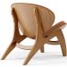 Kit 4 Poltronas Decorativa Orgânica Sala Living Kadosh L02 Bouclê Terracota - Lyam Decor