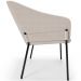 Kit 6 Cadeiras Para Sala de Jantar Estar Living Olívia L02 Bouclê Creme - Lyam Decor