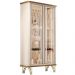 Kit Aparador Buffet Bar Living Santiago com Cristaleira Adega Síria B01 Cinamomo Off White - Lyam