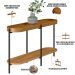 Kit Aparador Para Sala Estar Industrial com Mesa Centro Caramelo Nord L05 Nature Preto - Lyam Decor