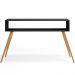 Kit Aparador com Mesa de Centro Mônaco Pés Palito L03 Preto - Lyam Decor