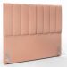 Kit Cabeceira Cama Box Casal 140 Cm Com Calçadeira Recamier Baú Dália W01 Linho Rosê - Lyam Decor