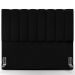 Kit Cabeceira Cama Box Casal 140cm Com Calçadeira Recamier Baú Dália W01 Facto Preto - Lyam Decor