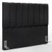 Kit Cabeceira Cama Box Casal 140cm Com Calçadeira Recamier Baú Dália W01 Linho Chumbo - Lyam Decor