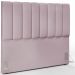 Kit Cabeceira Cama Box Casal 140cm Com Calçadeira Recamier Baú Dália W01 Suede Rosê - Lyam Decor