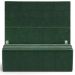 Kit Cabeceira Cama Box Casal 140cm com Calçadeira Roma W01 Couríssimo Verde - Lyam