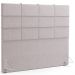 Kit Cabeceira Cama Box Casal 140cm com Calçadeira Roma W01 Linho Bege - Lyam