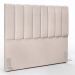 Kit Cabeceira Cama Box Casal 140cm e Calçadeira Recamier Baú Dália W01 Linho Cru - Lyam Decor