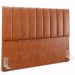 Kit Cabeceira Cama Box Casal Queen 160cm Calçadeira Baú Dália W01 Couríssimo Camel - Lyam Decor