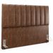 Kit Cabeceira Cama Box Casal Queen 160cm Calçadeira Baú Dália W01 Couríssimo Marrom - Lyam Decor