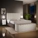 Kit Cabeceira Cama Box Casal Queen 160cm Com Calçadeira Baú Dália W01 Linho Bege - Lyam Decor