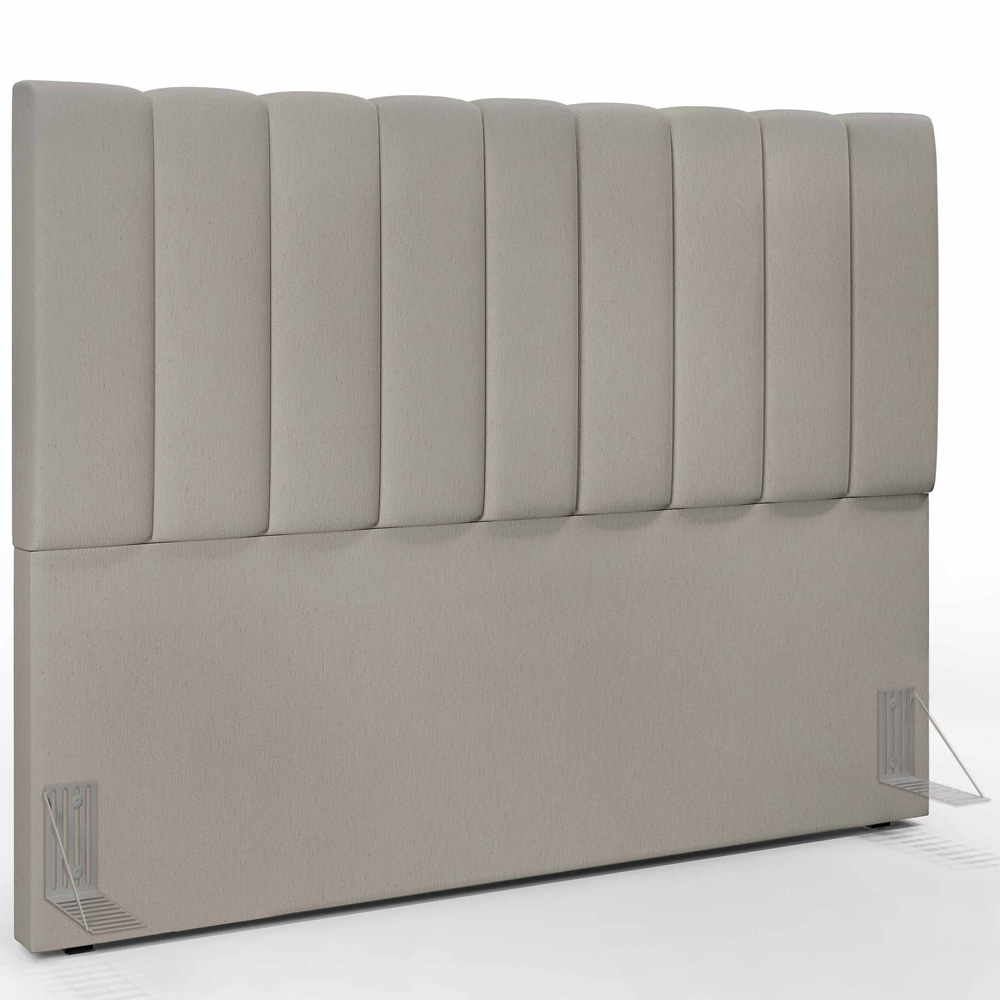 Kit Cabeceira Cama Box Casal Queen 160cm Com Calçadeira Baú Dália W01 Linho Bege - Lyam Decor
