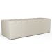 Kit Cabeceira Cama Box Casal Queen 160cm Com Calçadeira Baú Dália W01 Linho Champagne - Lyam Decor