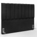 Kit Cabeceira Cama Box Casal Queen 160cm Com Calçadeira Baú Dália W01 Linho Chumbo - Lyam Decor