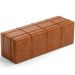 Kit Cabeceira Cama Box Queen 160cm com Calçadeira Roma W01 Couríssimo Camel - Lyam