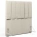 Kit Cabeceira Cama Box Solteiro 100cm Calçadeira Recamier Baú Dália W01 Linho Champagne - Lyam Decor