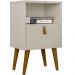 Kit Cabeceira Casal 240cm Celine Com Mesa De Cabeceira 01 Gaveta Loreta L05 Carvalho - Lyam Decor