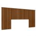 Kit Cabeceira Casal 240cm Celine Com Mesa De Cabeceira 01 Gaveta Loreta L05 Freijó  - Lyam Decor